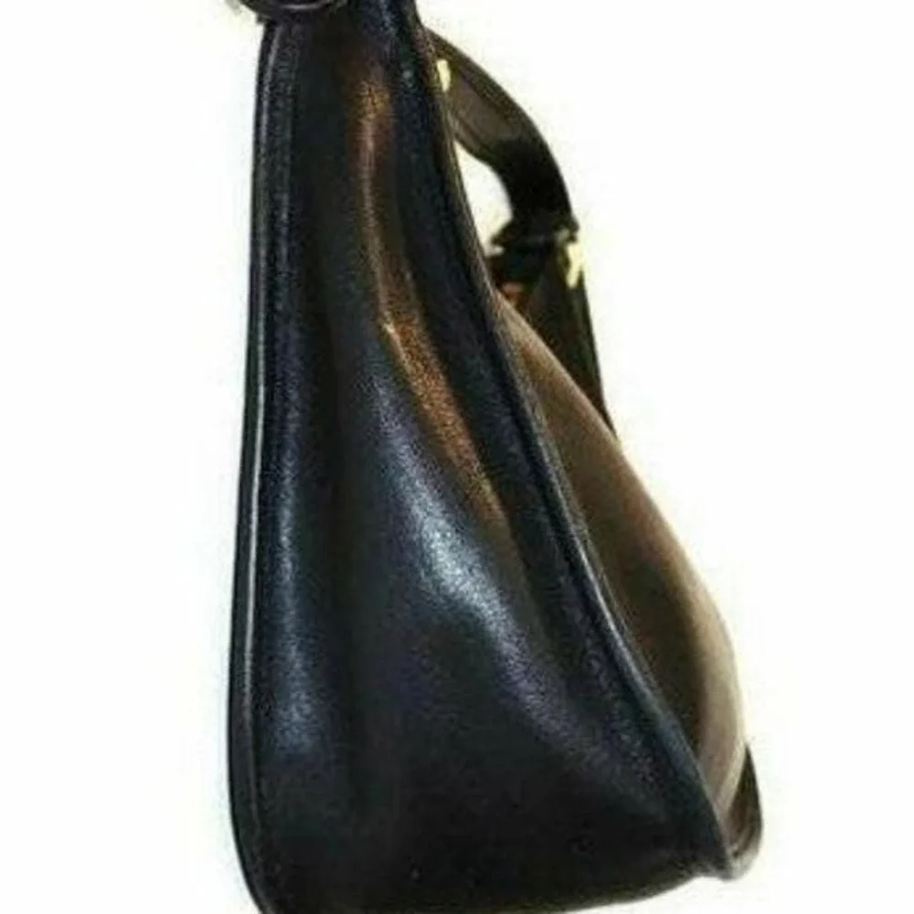 Coach Janice Legacy 2001 Shoulder Bag Womens Medium Black Leather 9950 Hobo
